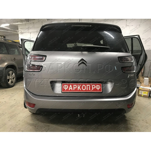 C068C GALIA Полностью оцинкованный фаркоп на Citroen C4 SpaceTourer 2018-, Citroen Grand C4 SpaceTourer 2018-, Citroen C4 Picasso 2013-2018, Citroen C4 Grand Picasso 2013-2018, Peugeot 308 хетчбек 3/5 дверей 2013-2021, Peugeot 308 универсал, кроме GT Line