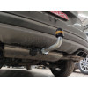 90909-A MOTODOR Фаркоп с оцинкованным шаром на Hyundai Tucson рестайл 2018-2021, Kia Sportage рестайл 2018-2022 без выреза в бампере. Тип шара: A. Нагрузки: 1600/75 кг, масса фаркопа 22,6 кг (без электрики в комплекте)