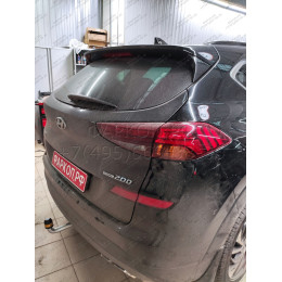 90909-A MOTODOR Фаркоп с оцинкованным шаром на Hyundai Tucson рестайл 2018-2021, Kia Sportage рестайл 2018-2022 без выреза в бампере. Тип шара: A. Нагрузки: 1600/75 кг, масса 
