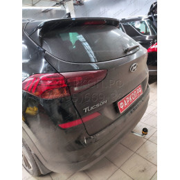 90909-A MOTODOR Фаркоп с оцинкованным шаром на Hyundai Tucson рестайл 2018-2021, Kia Sportage рестайл 2018-2022 без выреза в бампере. Тип шара: A. Нагрузки: 1600/75 кг, масса 