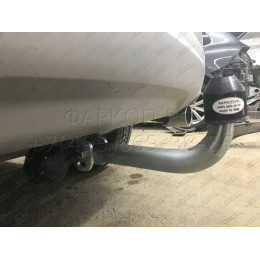 F113A GALIA Полностью оцинкованный фаркоп на Ford Kuga 2008-2013, 2013-2020. Подрозетник убирается за бампер. Тип шара: A. Без выреза бампера. Нагрузки: 2100/110 кг,