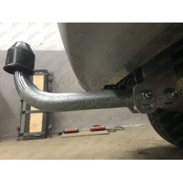 F113A GALIA Полностью оцинкованный фаркоп на Ford Kuga 2008-2013, 2013-2020. Подрозетник убирается за бампер. Тип шара: A. Без выреза бампера. Нагрузки: 2100/110 кг,