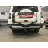 M082A GALIA Полностью оцинкованный фаркоп на Mitsubishi Pajero IV 2007-2020 (без подрезки бампера), Mitsubishi Pajero III 2000-2007 3/5 дверей V7 (невидимый вырез бампера). Тип шара: A. Нагрузки: 3500/135 кг, масса фаркопа 21,42 кг