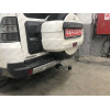 M082A GALIA Полностью оцинкованный фаркоп на Mitsubishi Pajero IV 2007-2020 (без подрезки бампера), Mitsubishi Pajero III 2000-2007 3/5 дверей V7 (невидимый вырез бампера). Тип шара: A. Нагрузки: 3500/135 кг, масса фаркопа 21,42 кг