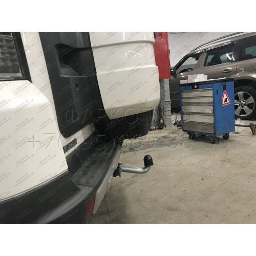 M082A GALIA Полностью оцинкованный фаркоп на Mitsubishi Pajero IV 2007-2020 (без подрезки бампера), Mitsubishi Pajero III 2000-2007 3/5 дверей V7 (невидимый вырез бампера). Тип шара: A. Нагрузки: 3500/135 кг, масса фаркопа 21,42 кг