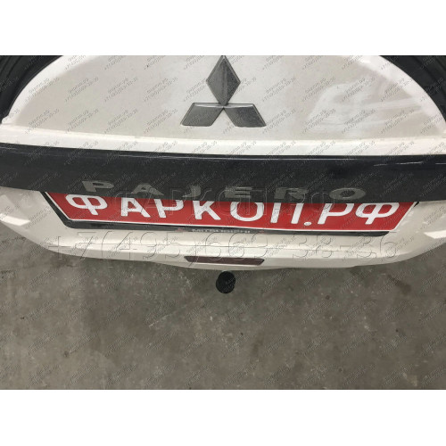 M082A GALIA Полностью оцинкованный фаркоп на Mitsubishi Pajero IV 2007-2020 (без подрезки бампера), Mitsubishi Pajero III 2000-2007 3/5 дверей V7 (невидимый вырез бампера). Тип шара: A. Нагрузки: 3500/135 кг, масса фаркопа 21,42 кг