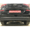 H103C GALIA Полностью оцинкованный фаркоп на Hyundai Tucson рестайл 2018-2021. Тип шара: C (горизонтальный съемный). Установка без выреза бампера. Нагрузки: 2200/100 кг, масса фаркопа 16,77 кг