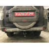 M082A GALIA Полностью оцинкованный фаркоп на Mitsubishi Pajero IV 2007-2020 (без подрезки бампера), Mitsubishi Pajero III 2000-2007 3/5 дверей V7 (невидимый вырез бампера). Тип шара: A. Нагрузки: 3500/135 кг, масса фаркопа 21,42 кг