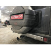 M082A GALIA Полностью оцинкованный фаркоп на Mitsubishi Pajero IV 2007-2020 (без подрезки бампера), Mitsubishi Pajero III 2000-2007 3/5 дверей V7 (невидимый вырез бампера). Тип шара: A. Нагрузки: 3500/135 кг, масса фаркопа 21,42 кг