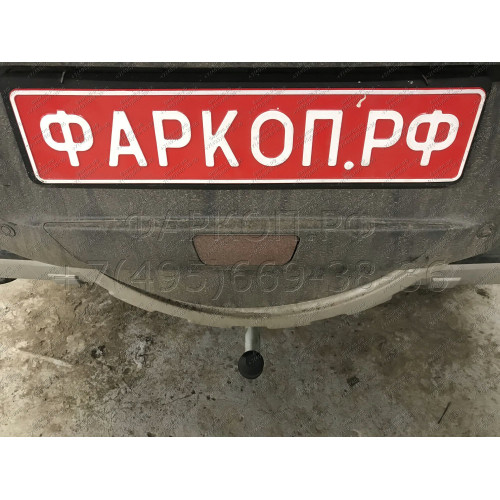 M082A GALIA Полностью оцинкованный фаркоп на Mitsubishi Pajero IV 2007-2020 (без подрезки бампера), Mitsubishi Pajero III 2000-2007 3/5 дверей V7 (невидимый вырез бампера). Тип шара: A. Нагрузки: 3500/135 кг, масса фаркопа 21,42 кг