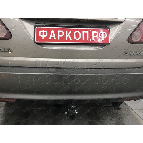 3042-A ORIS Фаркоп на Lexus RX300 1997-2003 без выреза в бампере. Тип шара: A. Нагрузки: 1500/75 кг, масса фаркопа 17 кг (без электрики в комплекте)