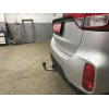 90908-A MOTODOR Фаркоп с оцинкованным шаром на Hyundai Santa Fe 2012-2018, Hyundai Grand Santa Fe 2014-2018, Kia Sorento 2012-2020, кроме Prime. Необходима подрезка бампера. Тип шара: A. Нагрузки: 1500/75 кг, масса фаркопа 16,5 кг (без электрики в комплек
