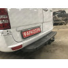 MB 04 AVTOS Фаркоп на Mercedes Sprinter фургон со ступенькой 2006-, Volkswagen Crafter фургон со ступенькой 2006-2017 без подрезки бампера. Тип шара: F. Нагрузки: 2500/100 кг, масса фаркопа 26 кг (без электрики в комплекте)
