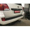 T-170 STEINHOF Фаркоп на Toyota Land Cruiser 200 2008-2021, Lexus LX 2008-2021. Требуется подрезка бампера. Тип шара: A. Нагрузки: 3500/140 кг, масса фаркопа 9,9 кг (без электрики в комплекте)