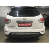 FA 0854-E Бизон Фаркоп на Nissan Pathfinder R52 2014-2021 без подрезки бампера. Тип шара: E (легкосъемный шар под квадрат). Нагрузки: 3200/120 кг. Не комплектуется электрикой