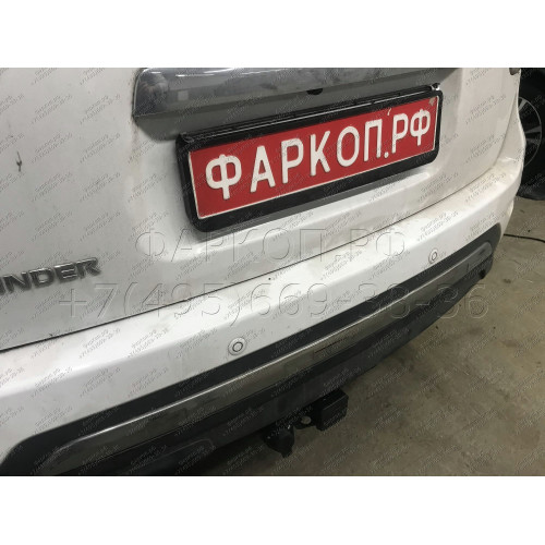 FA 0854-E Бизон Фаркоп на Nissan Pathfinder R52 2014-2021 без подрезки бампера. Тип шара: E (легкосъемный шар под квадрат). Нагрузки: 3200/120 кг. Не комплектуется электрикой