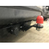 FA 0854-E Бизон Фаркоп на Nissan Pathfinder R52 2014-2021 без подрезки бампера. Тип шара: E (легкосъемный шар под квадрат). Нагрузки: 3200/120 кг. Не комплектуется электрикой