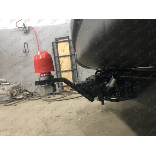 FA 0854-E Бизон Фаркоп на Nissan Pathfinder R52 2014-2021 без подрезки бампера. Тип шара: E (легкосъемный шар под квадрат). Нагрузки: 3200/120 кг. Не комплектуется электрикой