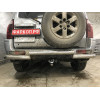 M082A GALIA Полностью оцинкованный фаркоп на Mitsubishi Pajero IV 2007-2020 (без подрезки бампера), Mitsubishi Pajero III 2000-2007 3/5 дверей V7 (невидимый вырез бампера). Тип шара: A. Нагрузки: 3500/135 кг, масса фаркопа 21,42 кг