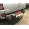 MI 18 AVTOS Фаркоп на Mitsubishi L200 2006-2015 без подрезки бампера. Тип шара: A. Нагрузки: 2500/120 кг, масса фаркопа 34 кг (без электрики в комплекте)