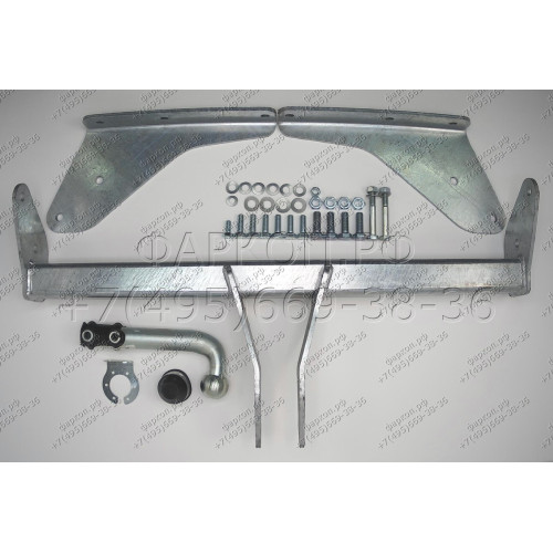 J007A GALIA Полностью оцинкованный фаркоп на Jeep Cherokee KJ 2001-2008. Особенности: круглые фары, запаска на задней двери. Тип шара: A. Установка без снятия и выреза бампера. Нагрузки: 3500/100 кг, масса фаркопа 22,01 кг