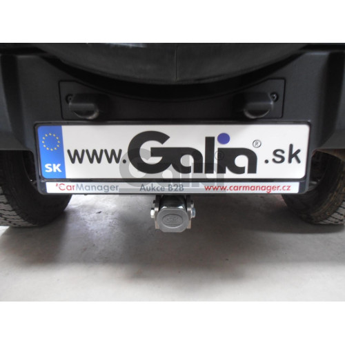 J008C GALIA Полностью оцинкованный фаркоп на Jeep Wrangler JK 2007-2018, JL 2018-. Подрозетник убирается за бампер. Тип шара: C (горизонтальный съемный). Установка без снятия и выреза бампера. Нагрузки: 3500/170 кг, масса фаркопа 9,87 кг
