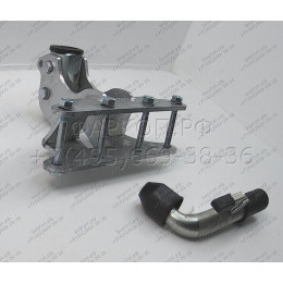 J008C GALIA Полностью оцинкованный фаркоп на Jeep Wrangler JK 2007-2018, JL 2018-. Подрозетник убирается за бампер. Тип шара: C (горизонтальный съемный). Установк