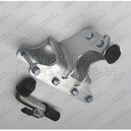 J008C GALIA Полностью оцинкованный фаркоп на Jeep Wrangler JK 2007-2018, JL 2018-. Подрозетник убирается за бампер. Тип шара: C (горизонтальный съемный). Установк