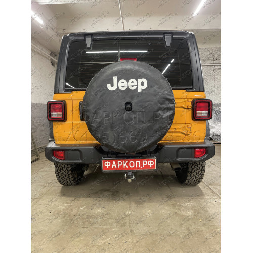 J008C GALIA Полностью оцинкованный фаркоп на Jeep Wrangler JK 2007-2018, JL 2018-. Подрозетник убирается за бампер. Тип шара: C (горизонтальный съемный). Установка без снятия и выреза бампера. Нагрузки: 3500/170 кг, масса фаркопа 9,87 кг