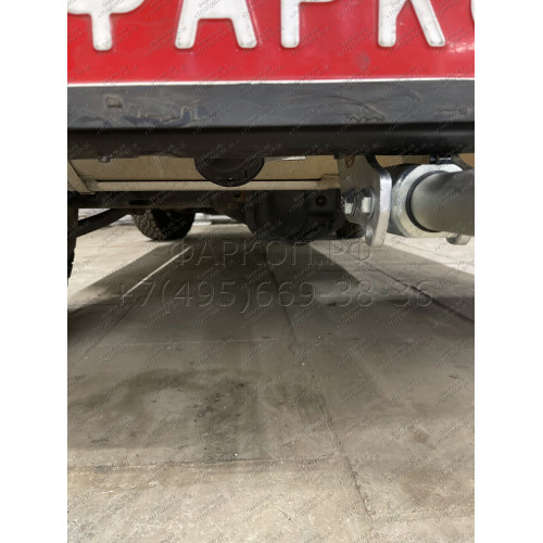 J008C GALIA Полностью оцинкованный фаркоп на Jeep Wrangler JK 2007-2018, JL 2018-. Подрозетник убирается за бампер. Тип шара: C (горизонтальный съемный). Установка без снятия и выреза бампера. Нагрузки: 3500/170 кг, масса фаркопа 9,87 кг