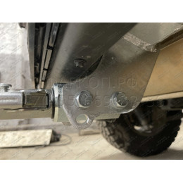 J008C GALIA Полностью оцинкованный фаркоп на Jeep Wrangler JK 2007-2018, JL 2018-. Подрозетник убирается за бампер. Тип шара: C (горизонтальный съемный). Установк
