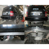 J009A GALIA Полностью оцинкованный фаркоп на Jeep Cherokee 2007-2013, Dodge Nitro 2007-2012. Тип шара: A. Установка без снятия и выреза бампера. Нагрузки: 3500/150 кг, масса фаркопа 19,22 кг
