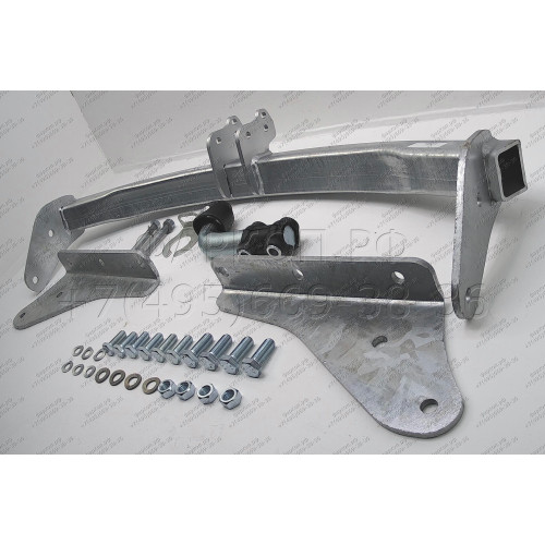 J009A GALIA Полностью оцинкованный фаркоп на Jeep Cherokee 2007-2013, Dodge Nitro 2007-2012. Тип шара: A. Установка без снятия и выреза бампера. Нагрузки: 3500/150 кг, масса фаркопа 19,22 кг