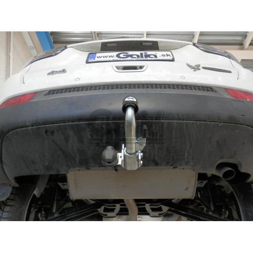J011A GALIA Полностью оцинкованный фаркоп на Jeep Renegade 2014-, FIAT 500X 2014-, Jeep Compass 2017-. Тип шара: A. Требуется вырез в бампере. Нагрузки: 1750/100 кг, масса фаркопа 16,52 кг