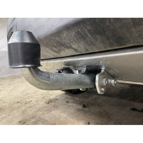 J011A GALIA Полностью оцинкованный фаркоп на Jeep Renegade 2014-, FIAT 500X 2014-, Jeep Compass 2017-. Тип шара: A. Требуется вырез в бампере. Нагрузки: 1750/100 кг, масса фаркопа 16,52 кг