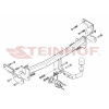 K-018 STEINHOF Фаркоп на Kia Optima седан 2012-2016. Требуется подрезка бампера. Тип шара: A. Нагрузки: 1800/85 кг, масса фаркопа 16,6 кг (без электрики в комплекте)