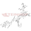 K-040 STEINHOF Фаркоп на Kia Sorento UM 2015-2018. Требуется подрезка бампера. Тип шара: AV (вертикальное быстросъемное крепление шара на ключе). Нагрузки: 2500/100 кг, масса фаркопа 21,1 кг (без электрики в комплекте)
