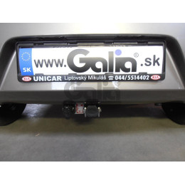 K036A GALIA Полностью оцинкованный фаркоп на Kia Picanto 2011-2017. Тип шара: A. Установка без снятия и выреза бампера. Нагрузки: 900/28 кг, масса фаркопа 10,72 кг