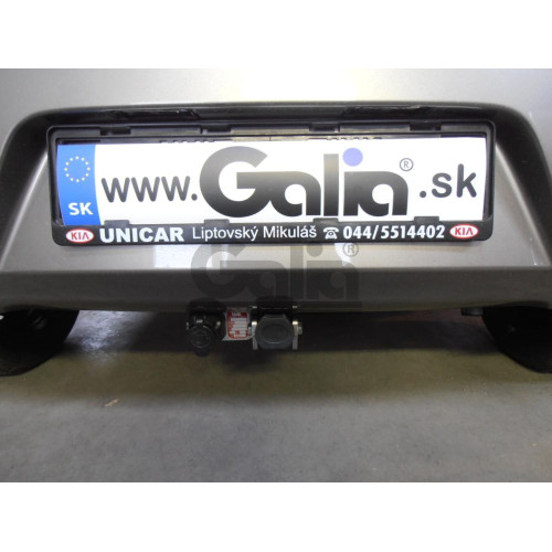 K036A GALIA Полностью оцинкованный фаркоп на Kia Picanto 2011-2017. Тип шара: A. Установка без снятия и выреза бампера. Нагрузки: 900/28 кг, масса фаркопа 10,72 кг