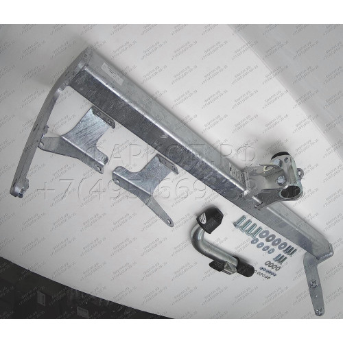K046C GALIA Полностью оцинкованный фаркоп на Kia Sportage IV рестайл 2018-2022, в т.ч. GT Line. Тип шара: C (горизонтальный съемный). Установка без выреза бампера. Нагрузки: 2200/100 кг, масса фаркопа 17,87 кг