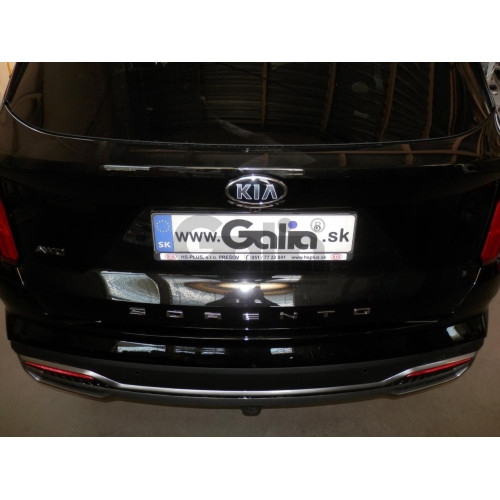 K050A GALIA Полностью оцинкованный фаркоп на Kia Sorento MQ4 2020-, Hyundai Santa Fe 2020-2023. Тип шара: A. Невидимый вырез бампера. Нагрузки: 2600/120 кг, масса фаркопа 17,25 кг