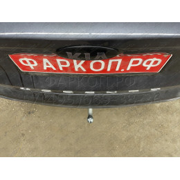 K050A GALIA Полностью оцинкованный фаркоп на Kia Sorento MQ4 2020-, Hyundai Santa Fe 2020-2023. Тип шара: A. Невидимый вырез бампера. Нагрузки: 2600/120 кг, масса фаркопа 17,25
