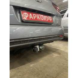 K125-BA TAVIALS ТСУ для Kia Ceed универсал 2019-, Kia Proceed 2019- без снятия и выреза бампера. Тип шара: C (оцинкованный, съемный). Нагрузки: 1200/75 кг, масса фаркопа
