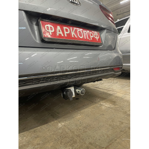 K125-BA TAVIALS ТСУ для Kia Ceed универсал 2019-, Kia Proceed 2019- без снятия и выреза бампера. Тип шара: C (оцинкованный, съемный). Нагрузки: 1200/75 кг, масса фаркопа 19,2 кг (без электрики в комплекте)