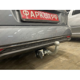 K125-BA TAVIALS ТСУ для Kia Ceed универсал 2019-, Kia Proceed 2019- без снятия и выреза бампера. Тип шара: C (оцинкованный, съемный). Нагрузки: 1200/75 кг, масса фаркопа