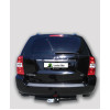 K128-F Лидер-плюс ТСУ для Kia Carnival III 2006-2014 без снятия и выреза бампера. Тип шара: F. Нагрузки: 2000/100 кг, масса фаркопа 24,16 кг (без электрики в комплекте)