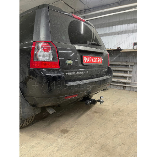LRF-06-991122.00 PT GROUP Фаркоп на Land Rover Freelander 2006-2014 без подрезки бампера. Тип шара: E (легкосъемный шар под квадрат). Нагрузки: 2100/130 кг, масса фаркопа 15 кг (без электрики в комплекте)