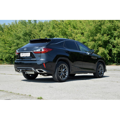 LRX-15-991124.00 PT GROUP Фаркоп с нержавеющей накладкой на Lexus RX, кроме Long, в т.ч. F Sport 2015-2019 без подрезки бампера. Тип шара: E (легкосъемный шар под квадрат). Нагрузки: 2500/120 кг, масса фаркопа 24,4 кг (без электрики в комплекте)