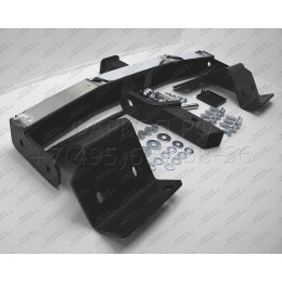 LRX-15-991124.00 PT GROUP Фаркоп с нержавеющей накладкой на Lexus RX, кроме Long, в т.ч. F Sport 2015-2019 без подрезки бампера. Тип шара: E (легкосъемный шар под квадра