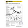 LVE-23-991528.00Black PT GROUP Фаркоп на Lada Vesta 2 седан 2023- без подрезки бампера. Тип шара: A. Нагрузки: 1500/75 кг, масса фаркопа 16,1 кг (без электрики в комплекте)